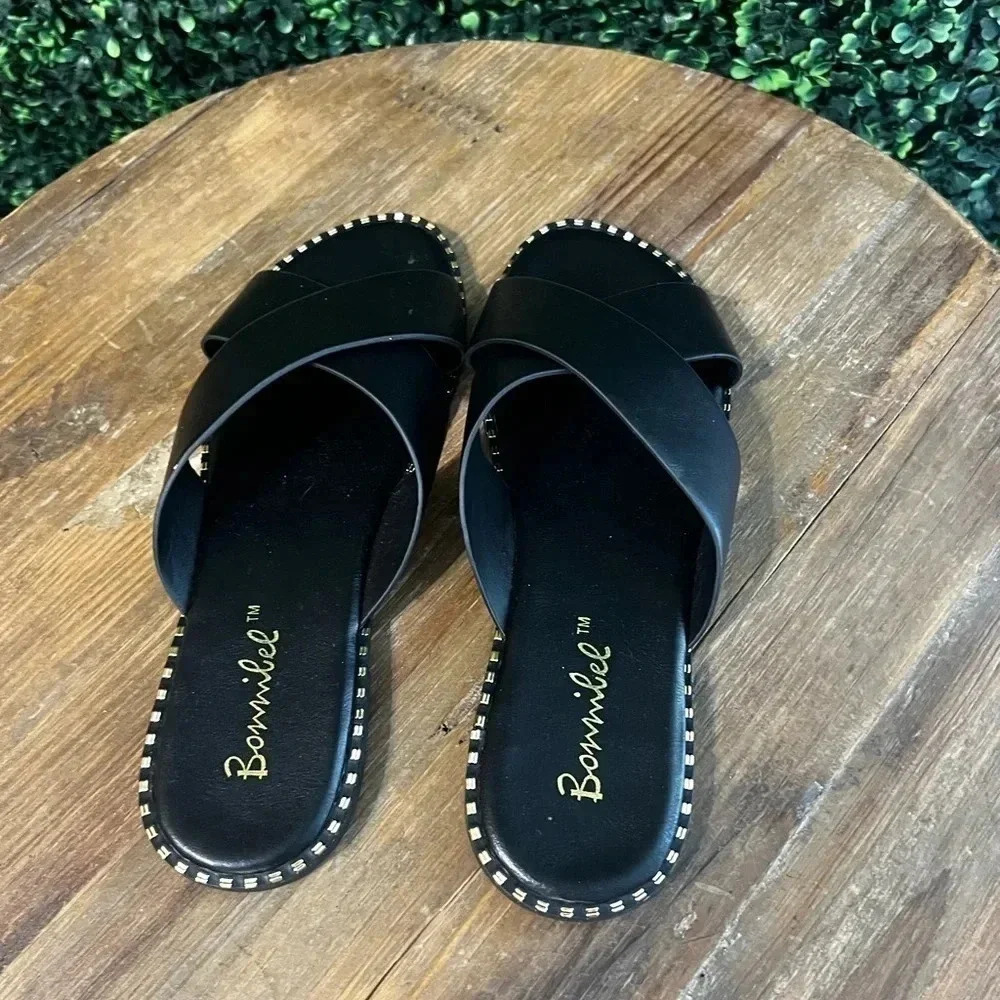 Bonnibel Criss Cross Sandals - Size 6 New - Picture 3 of 5